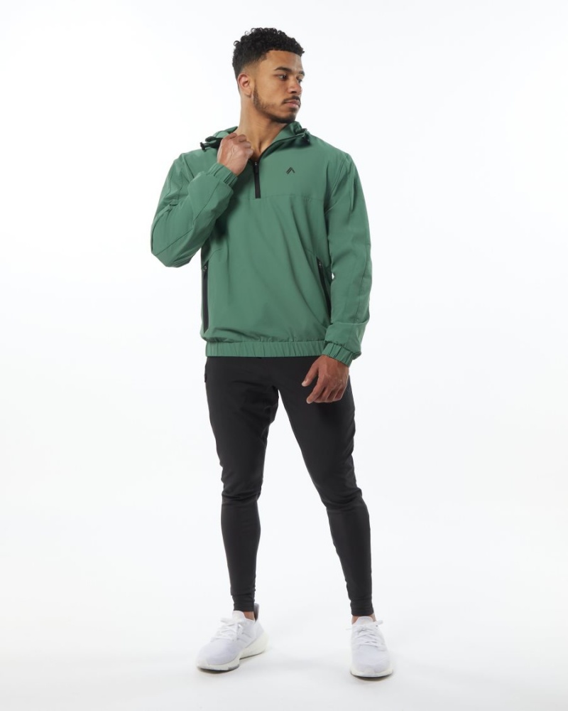 Vestes Alphalete Infinity Tech Jacket Vert Homme | WZV-73954517