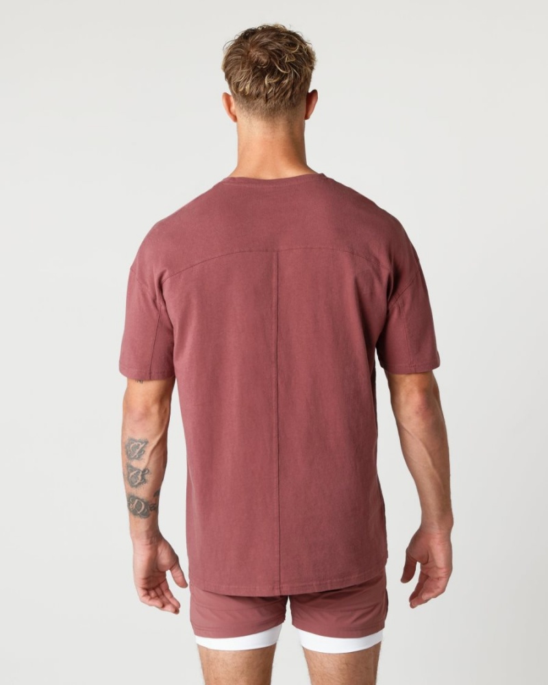 Chemises Alphalete Heavy Coton Core Tee Autumn Homme | HYT-53054784