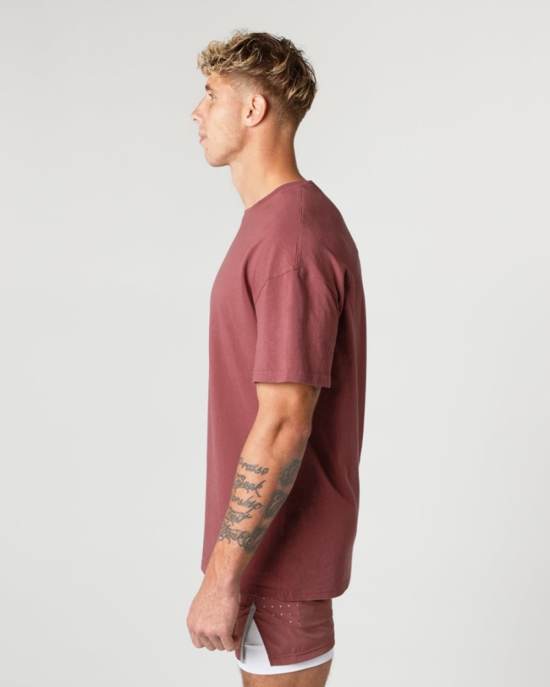 Chemises Alphalete Heavy Coton Core Tee Autumn Homme | HYT-53054784