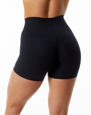 Short Alphalete Alphalux Wonder Corta 6" Noir Femme | WVI-72407831