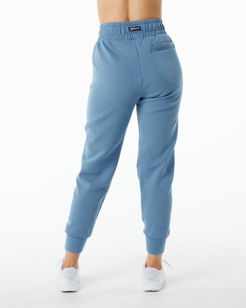 Pantalon Jogging Alphalete ELMTS Cuffed Jogger Bleu Femme | QQC-24328045