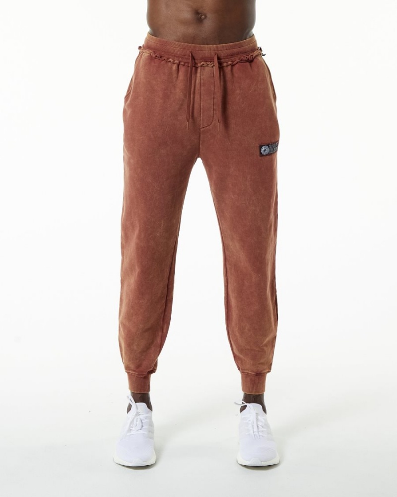 Pantalon Jogging Alphalete Very Terry Jogger Bloodstone Homme | NYU-06244085