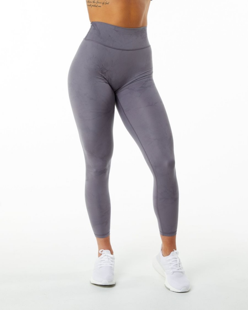 Leggings Alphalete Alphalux Wonder Legging 27" Misty Lilac Femme | HYQ-52925043