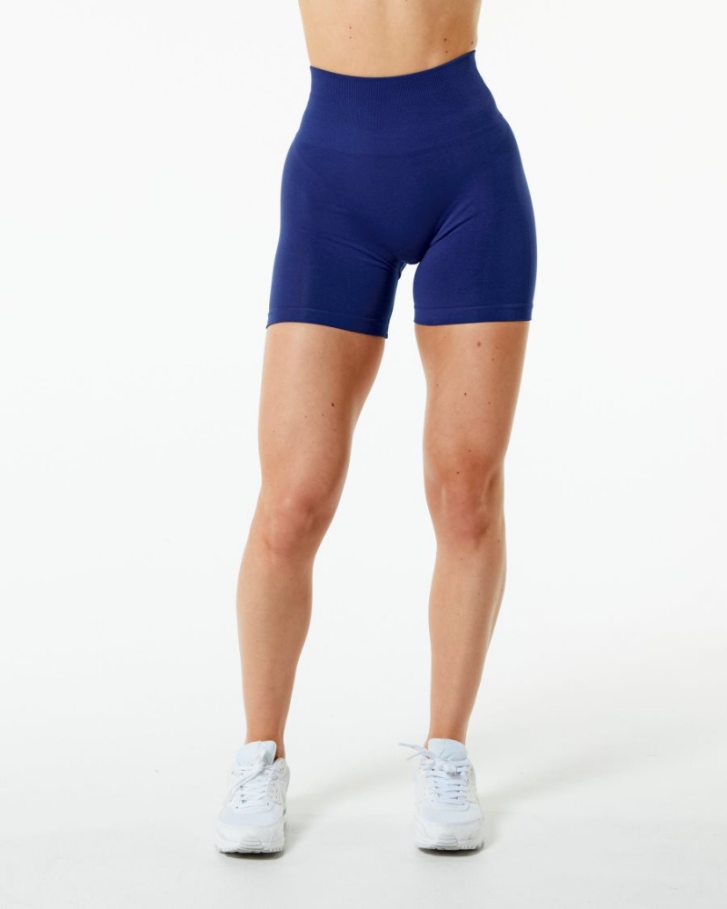 Short Alphalete Amplify Corta 4.5" Indigo Femme | YHD-16382465