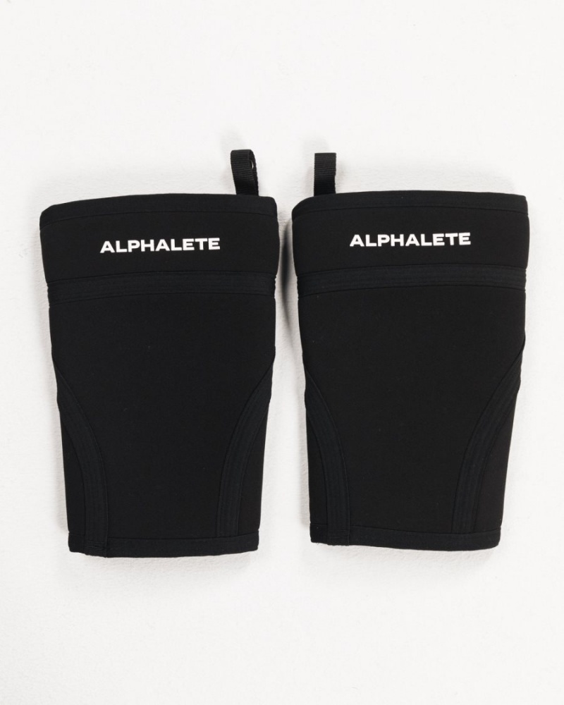 Accessoires Alphalete Knee Sleeves Noir Femme | AHP-32372929