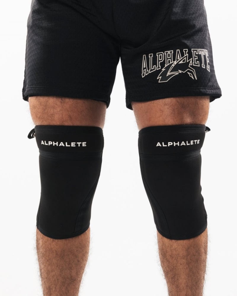 Accessoires Alphalete Knee Sleeves Noir Femme | AHP-32372929