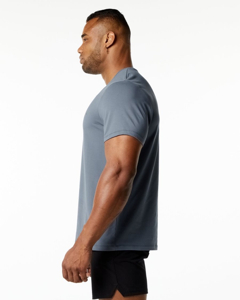 Chemises Alphalete Classiche Tee Carbon Homme | LHL-29344117