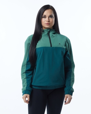 Vestes Alphalete Infinity Tech Jacket Vert Femme | CRZ-93656528