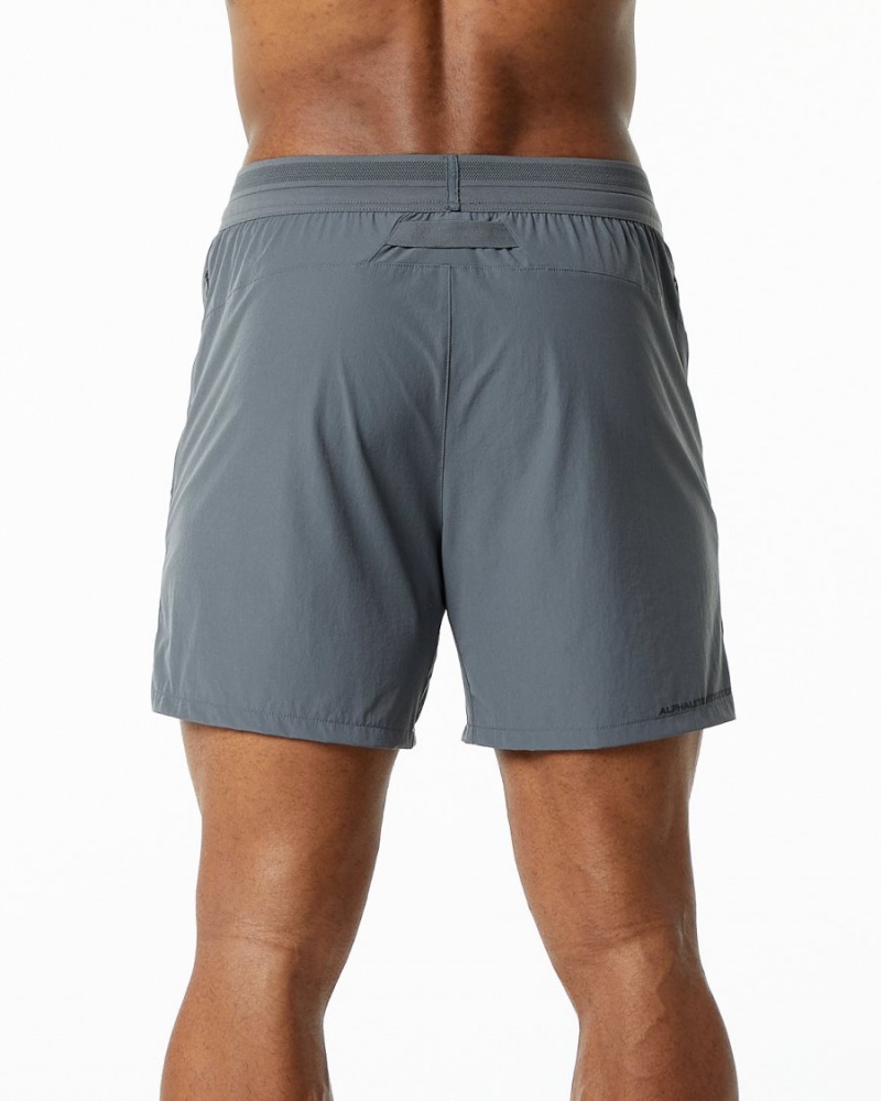 Short Alphalete Studio Corta 6" Grise Homme | BZB-45772669