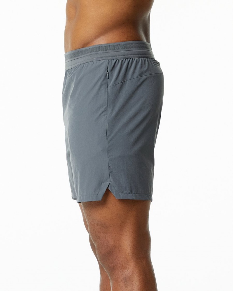 Short Alphalete Studio Corta 6" Grise Homme | BZB-45772669