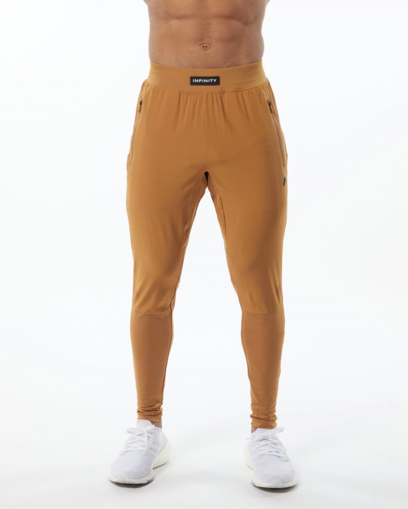 Pantalon Jogging Alphalete Infinity Tech Pant Chestnut Homme | MBP-57168033