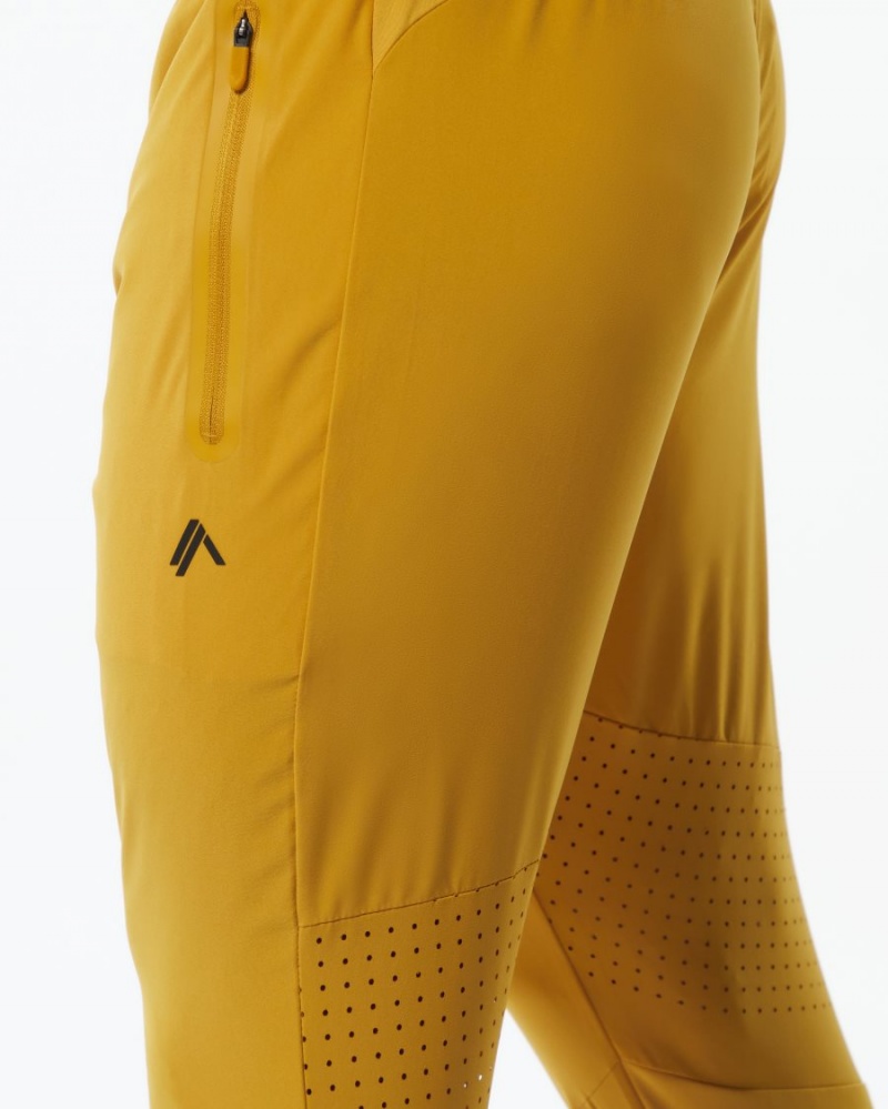 Pantalon Jogging Alphalete Infinity Tech Pant Jaune Homme | EJE-36906218