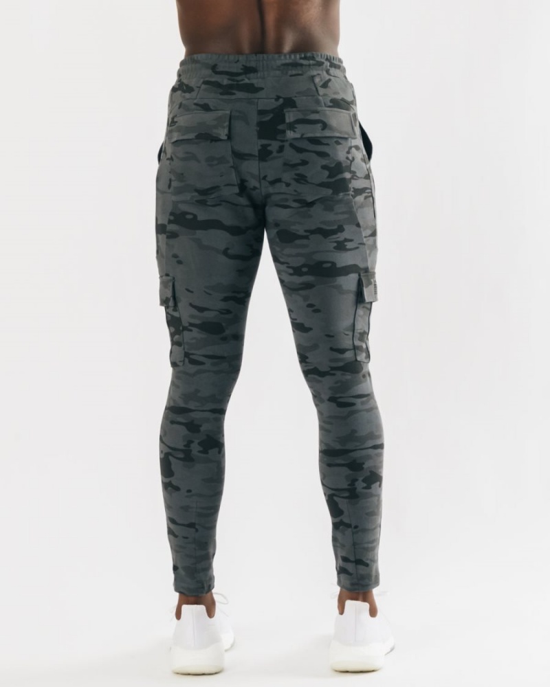 Pantalon Jogging Alphalete Identity Cargo Camouflage Homme | BLO-58300226