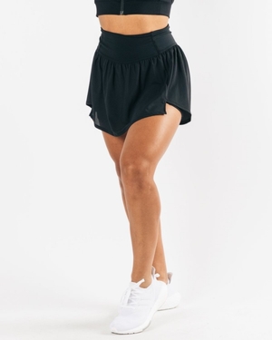 Jupes Alphalete Trace Skirt Noir Femme | UUC-36284419