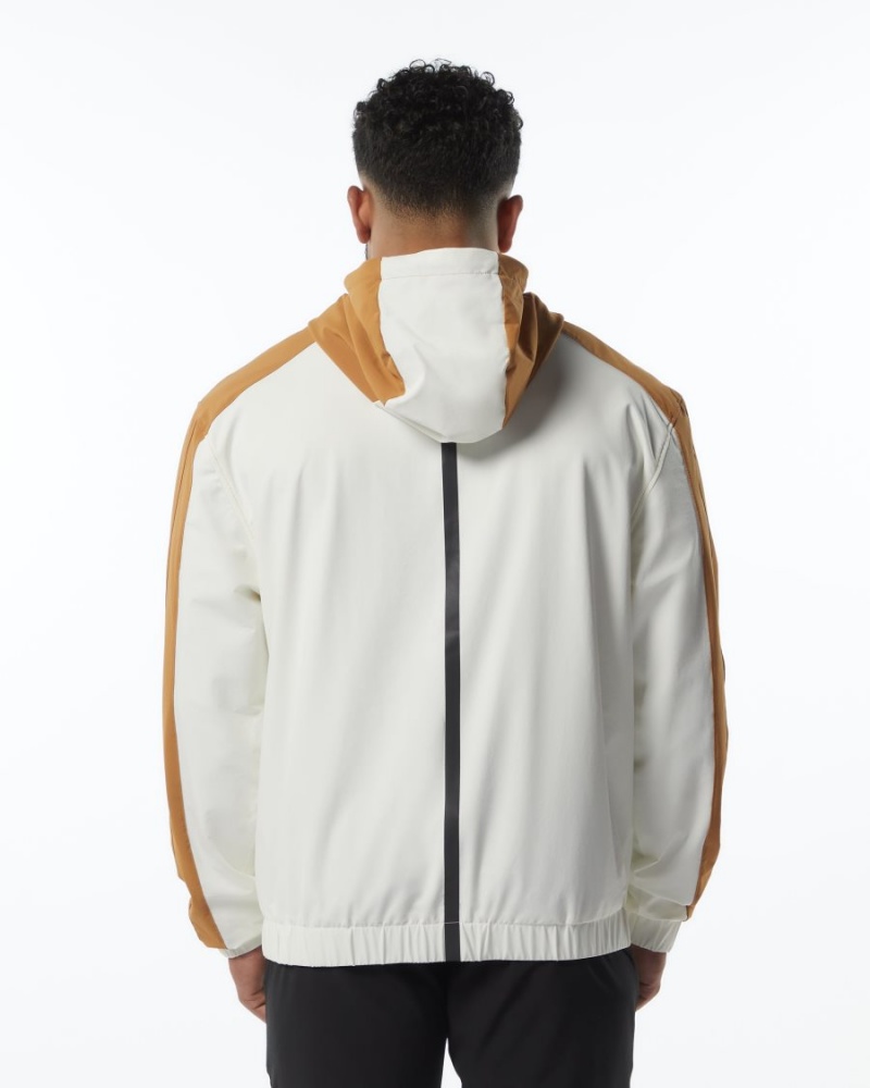 Vestes Alphalete Infinity Tech Jacket Blanche Homme | JKP-41094681