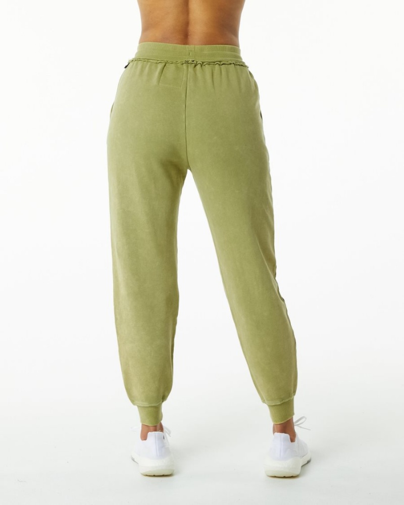 Pantalon Jogging Alphalete Very Terry Jogger Vert Femme | EXO-28663830