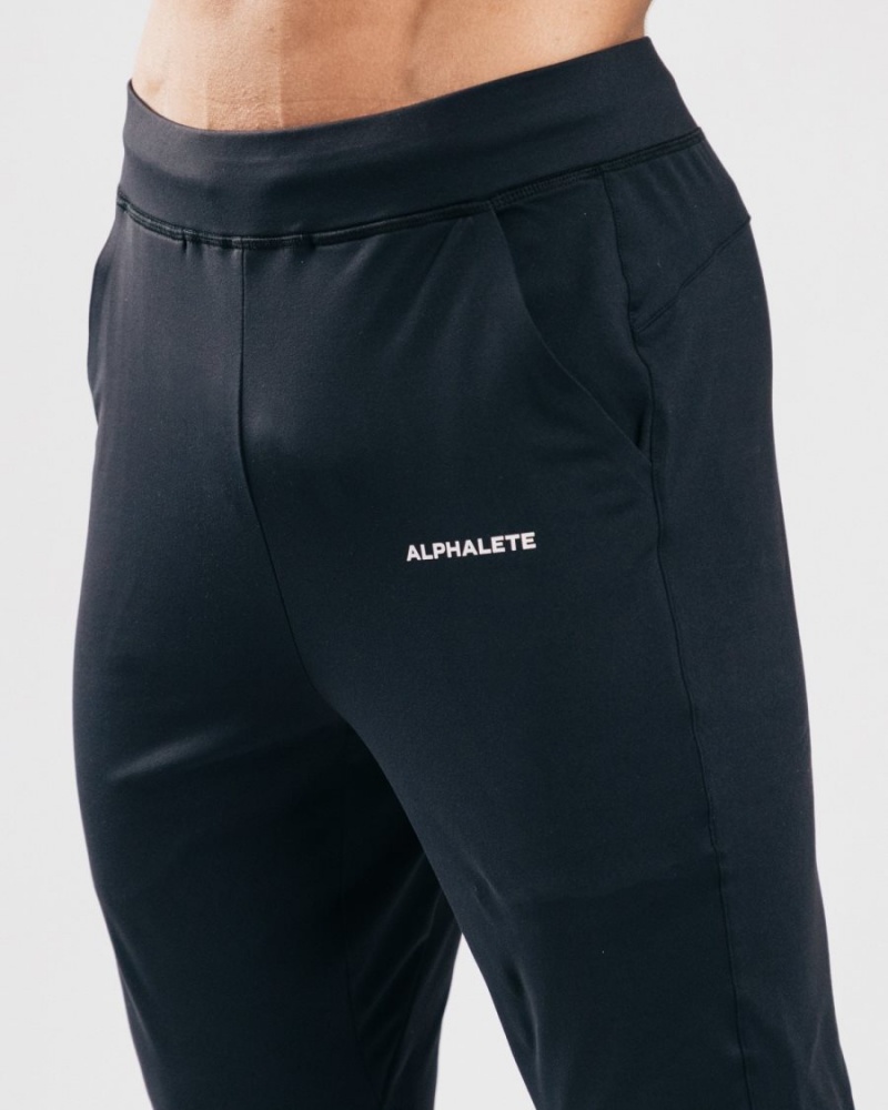 Pantalon Jogging Alphalete Trace Jogger Noir Homme | HLI-99174590