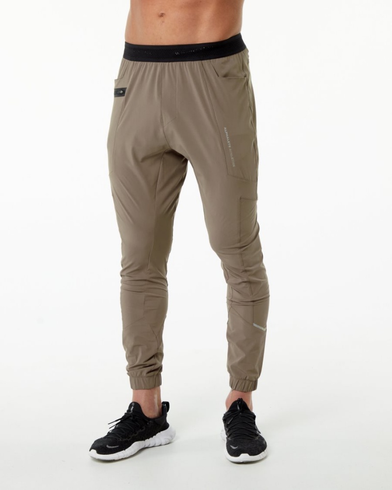 Pantalon Jogging Alphalete Studio Pant Mocha Homme | OHS-37720615