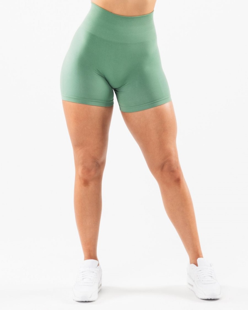 Short Alphalete Amplify Corta 4.5" Jade Femme | OVO-44878700