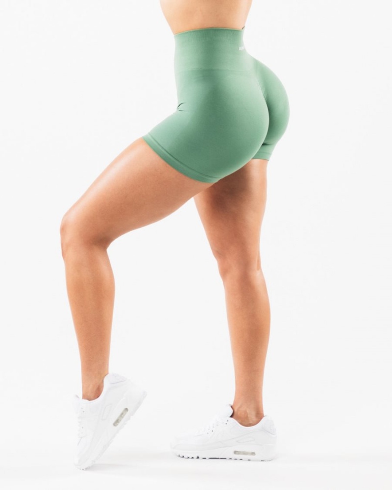 Short Alphalete Amplify Corta 4.5" Jade Femme | OVO-44878700