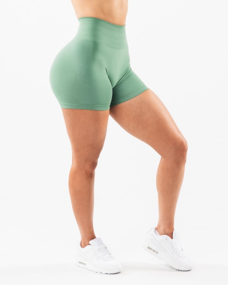 Short Alphalete Amplify Corta 4.5" Jade Femme | OVO-44878700