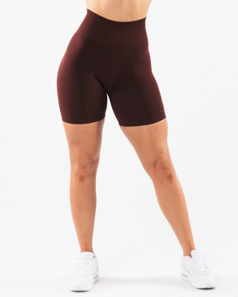 Short Alphalete Amplify Corta 6.5” Sangria Femme | MQV-79340690