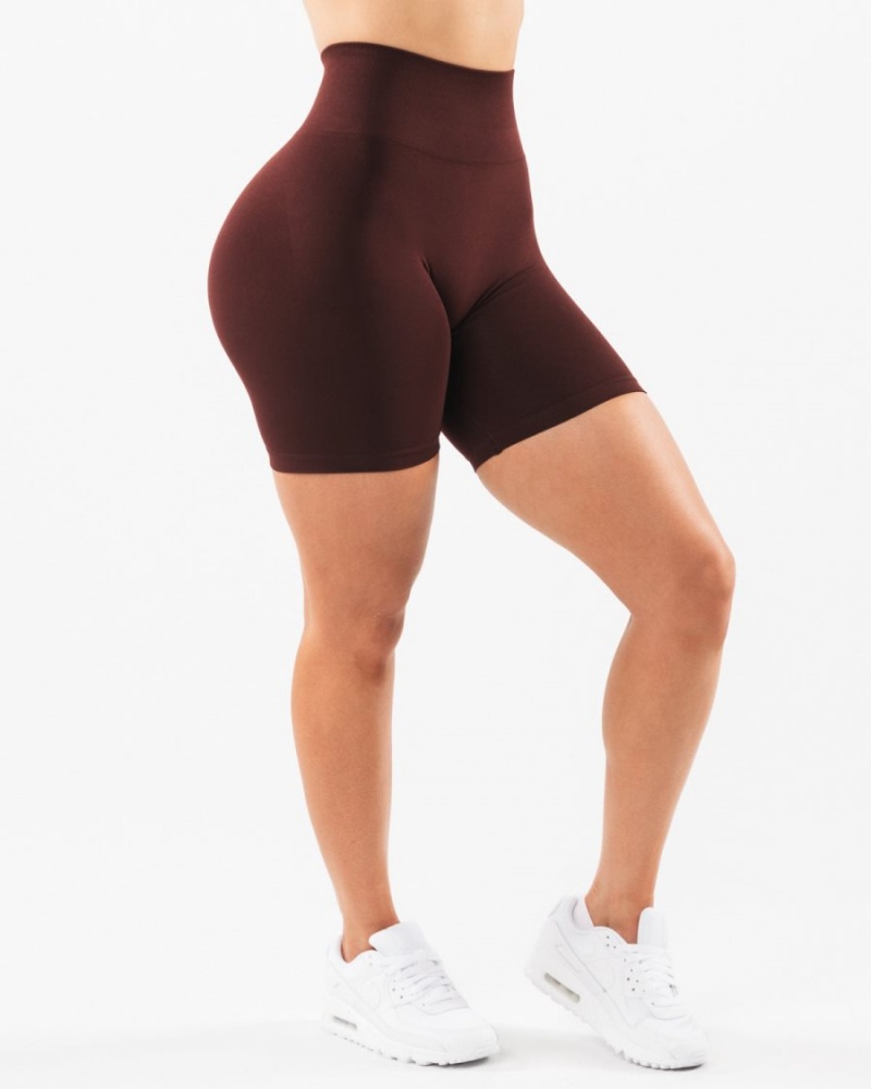 Short Alphalete Amplify Corta 6.5” Sangria Femme | MQV-79340690