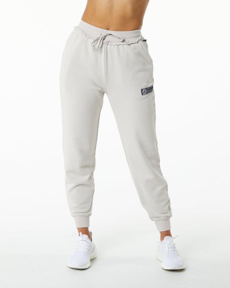 Pantalon Jogging Alphalete Very Terry Jogger Moonstone Femme | MLD-06682416