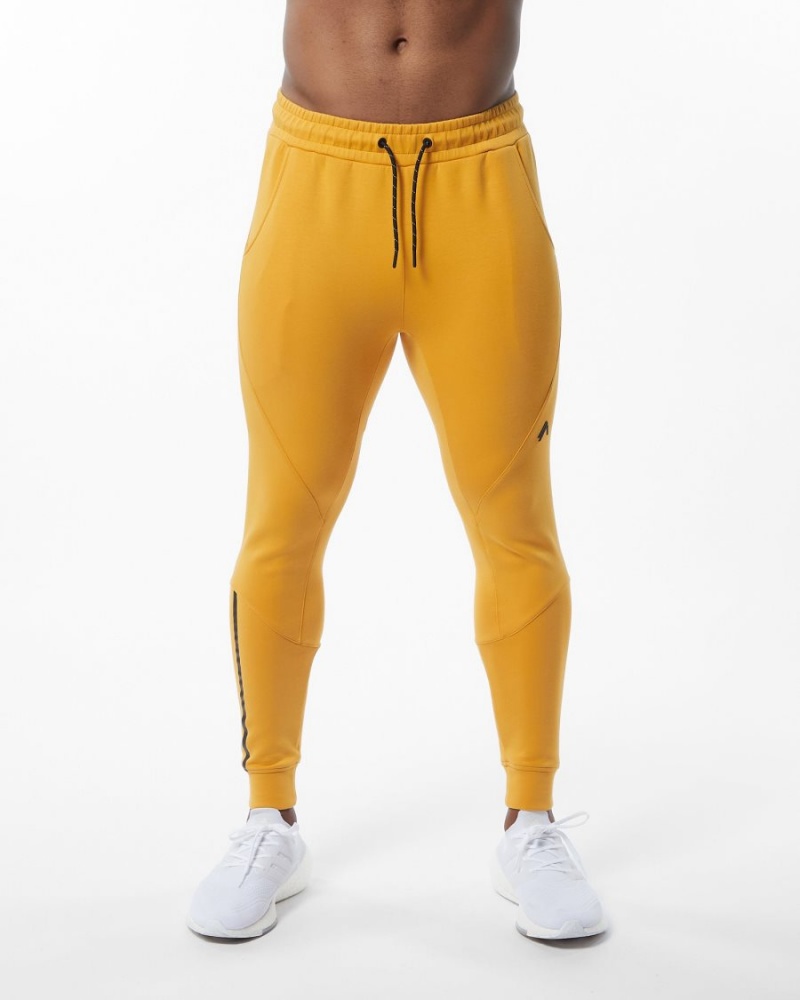 Pantalon Jogging Alphalete ELMTS Cuffed Jogger Jaune Homme | JUK-00793030