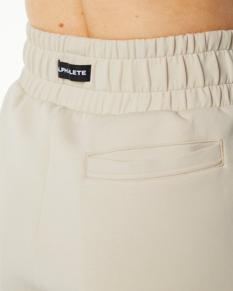 Pantalon Jogging Alphalete ELMTS Cuffed Jogger Vanilla Femme | JDE-01674675