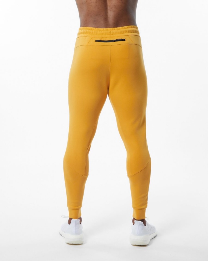 Pantalon Jogging Alphalete ELMTS Cuffed Jogger Jaune Homme | JUK-00793030