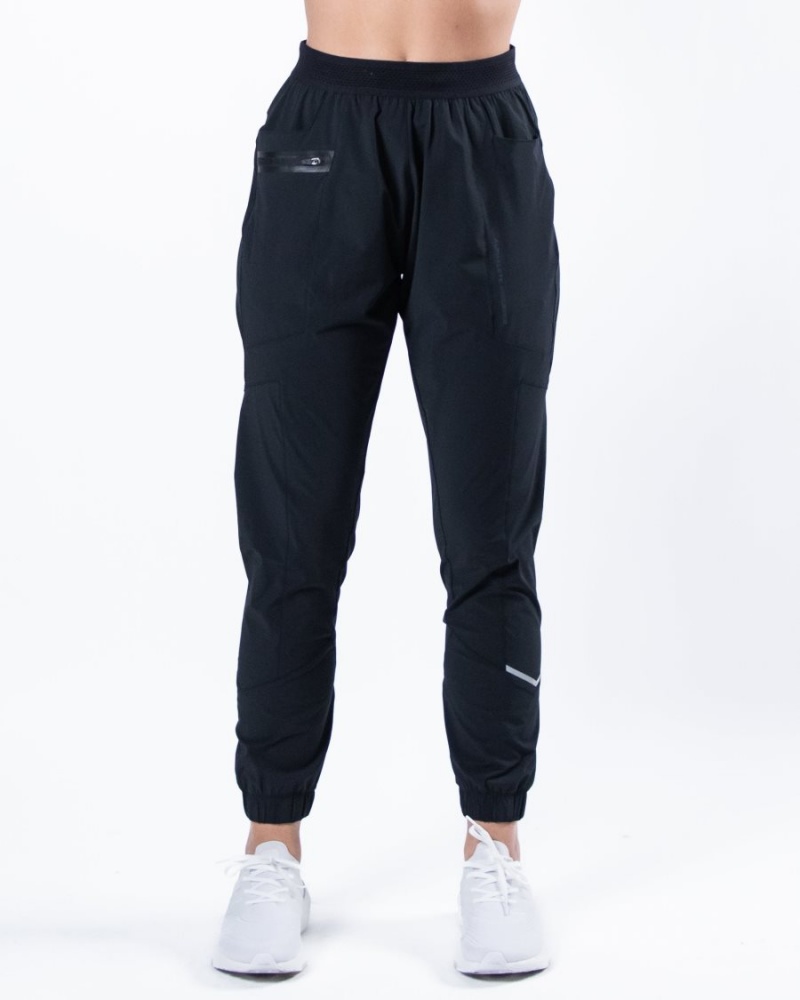 Pantalon Jogging Alphalete Studio Pant Noir Femme | TCW-02774200