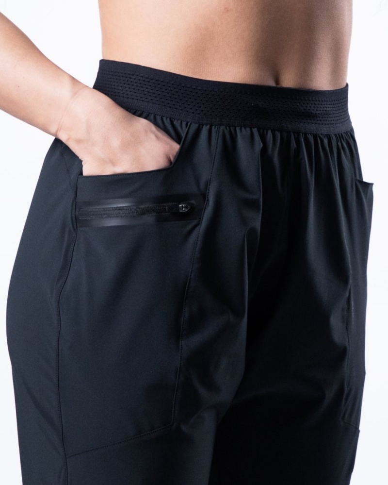 Pantalon Jogging Alphalete Studio Pant Noir Femme | TCW-02774200