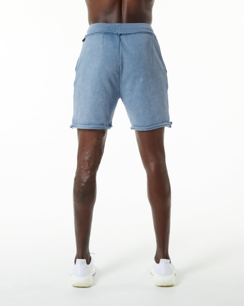 Short Alphalete Very Terry Corta Bleu Homme | HLZ-09241343