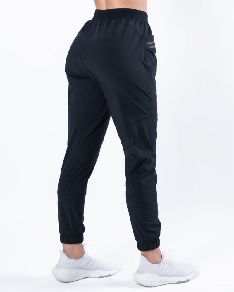 Pantalon Jogging Alphalete Studio Pant Noir Femme | TCW-02774200