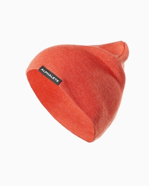 Accessoires Alphalete Essential Beanie Orange Homme | CXQ-95248243