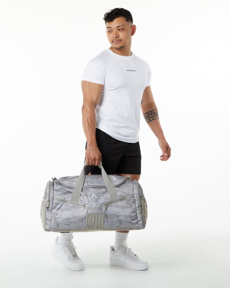 Accessoires Alphalete Essential Duffel Bag Camouflage Homme | UHJ-12073686