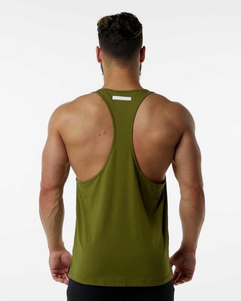 Stringers Alphalete Evo Stringer Vert Homme | IPP-25951055