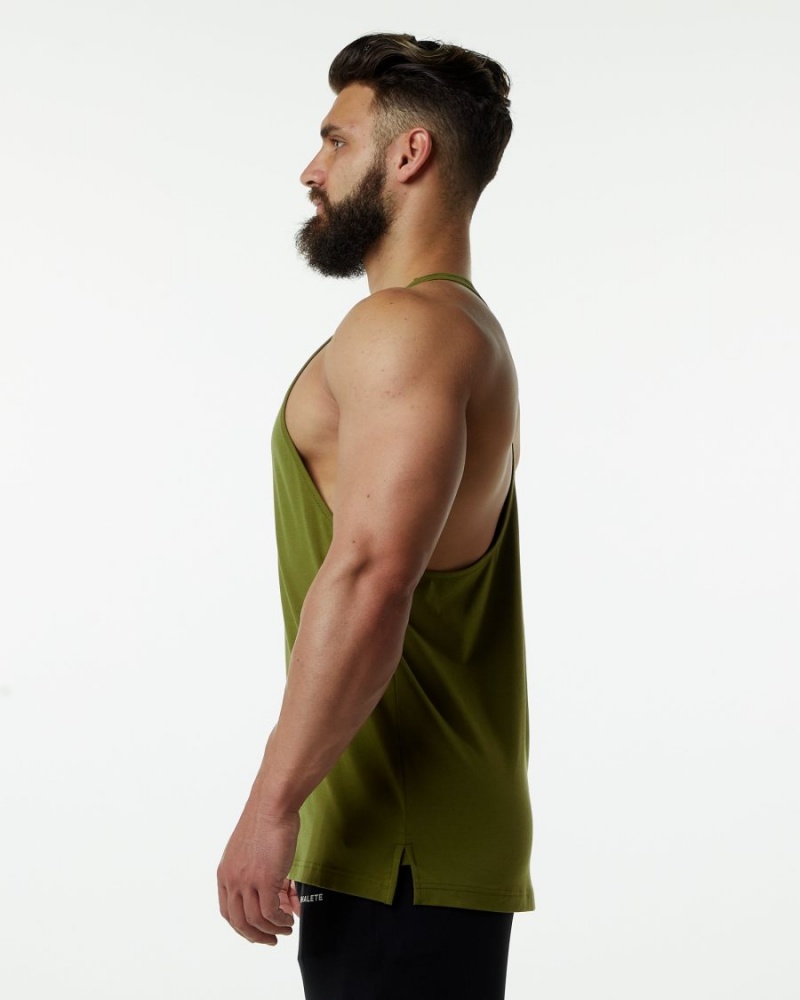 Stringers Alphalete Evo Stringer Vert Homme | IPP-25951055