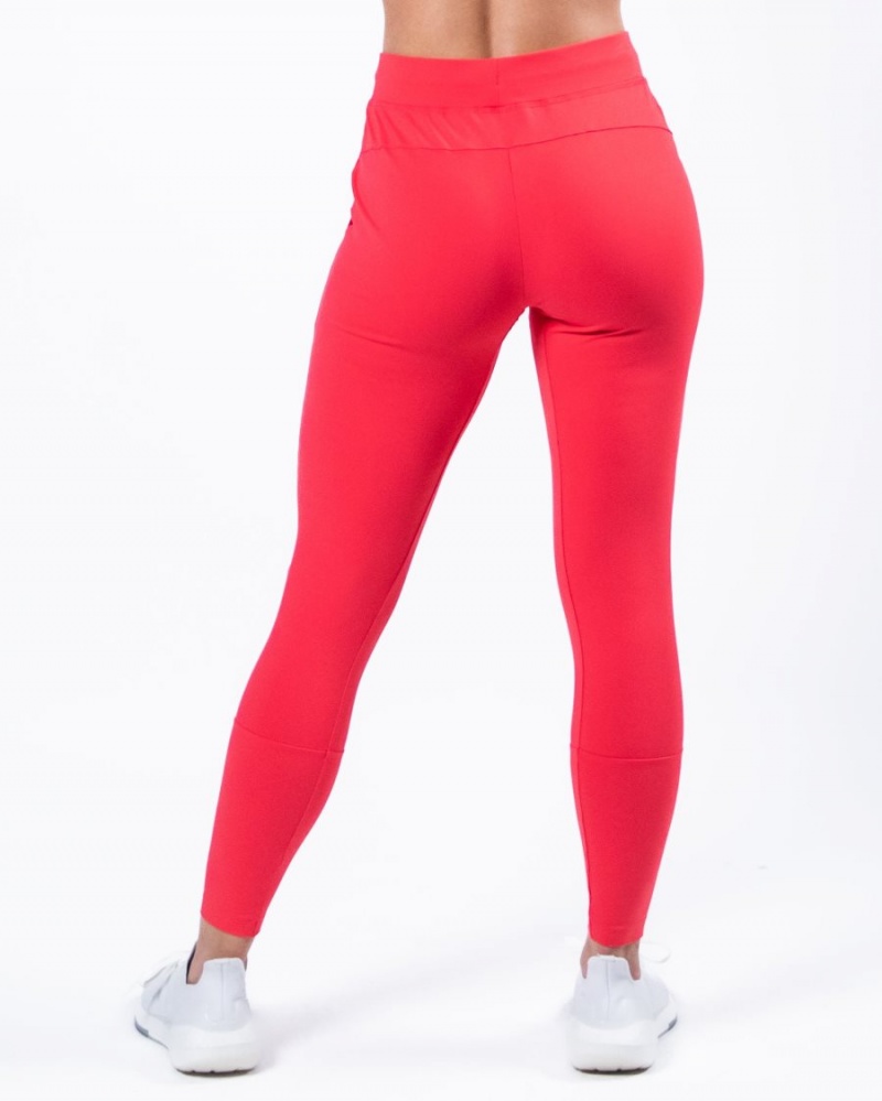 Pantalon Jogging Alphalete Trace Jogger Rose Femme | SYM-91433718