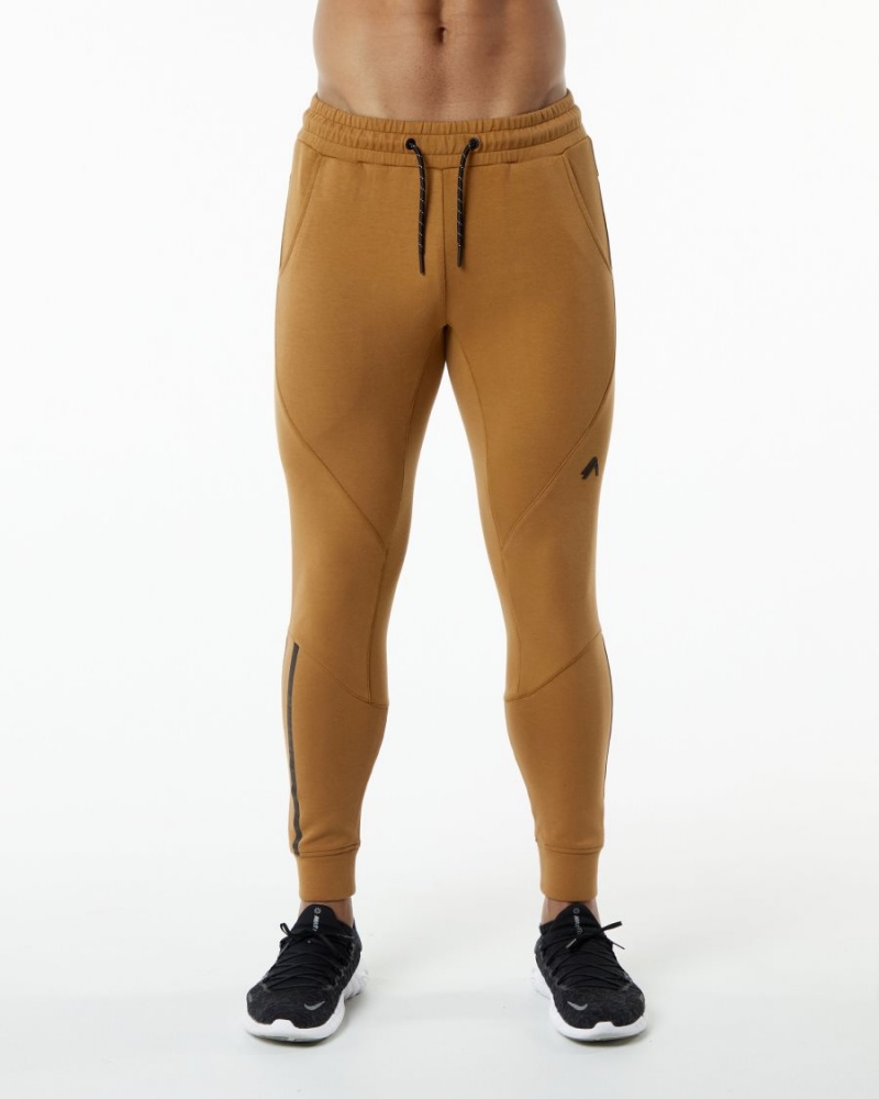 Pantalon Jogging Alphalete ELMTS Cuffed Jogger Almond Homme | KFJ-71025357