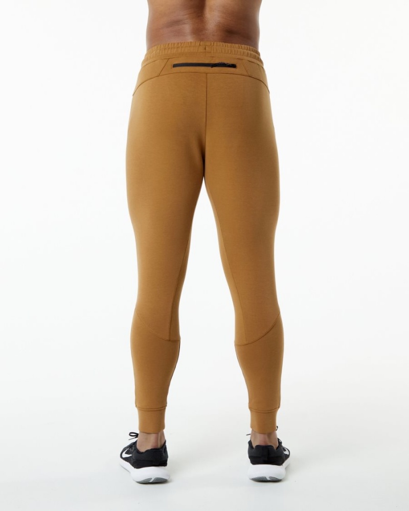 Pantalon Jogging Alphalete ELMTS Cuffed Jogger Almond Homme | KFJ-71025357