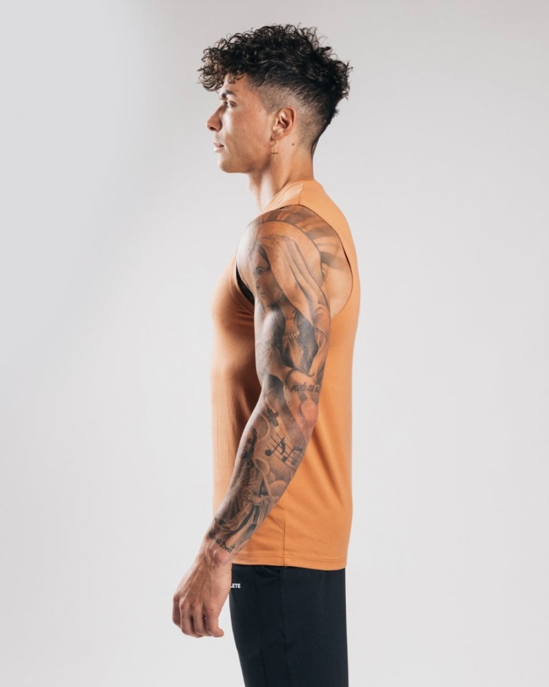 Debardeur Alphalete Performance Axis Tank Clay Homme | YVL-84206737