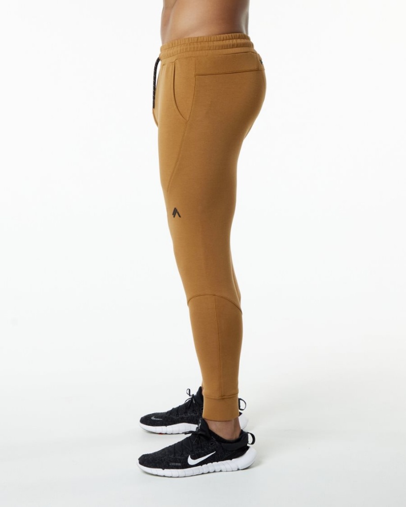 Pantalon Jogging Alphalete ELMTS Cuffed Jogger Almond Homme | KFJ-71025357