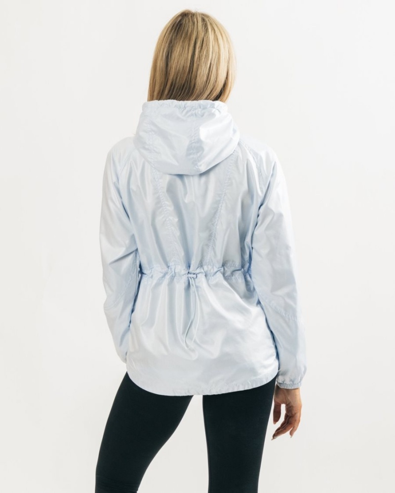 Vestes Alphalete Infinity Explorer Jacket Bleu Clair Femme | ODJ-17511657