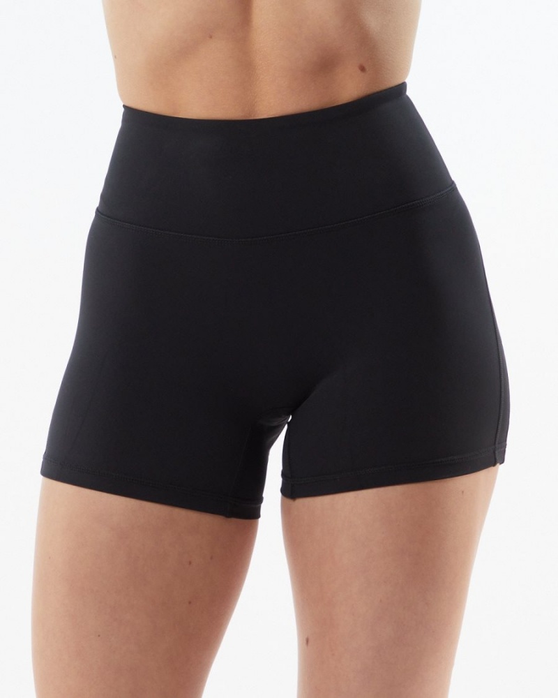 Short Alphalete Pulse Surge Corta 4" Blackout Femme | SDF-98344443