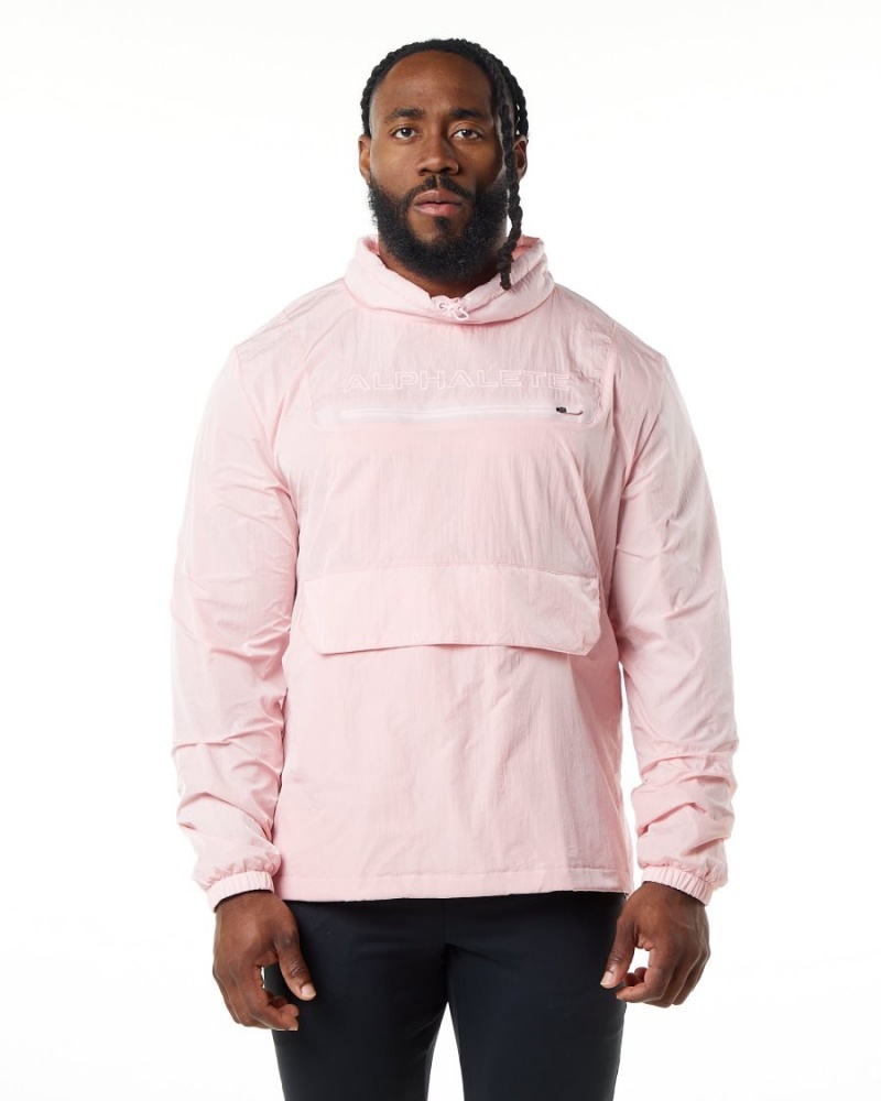 Vestes Alphalete Endure Pullover Mauve Homme | KCO-33873668