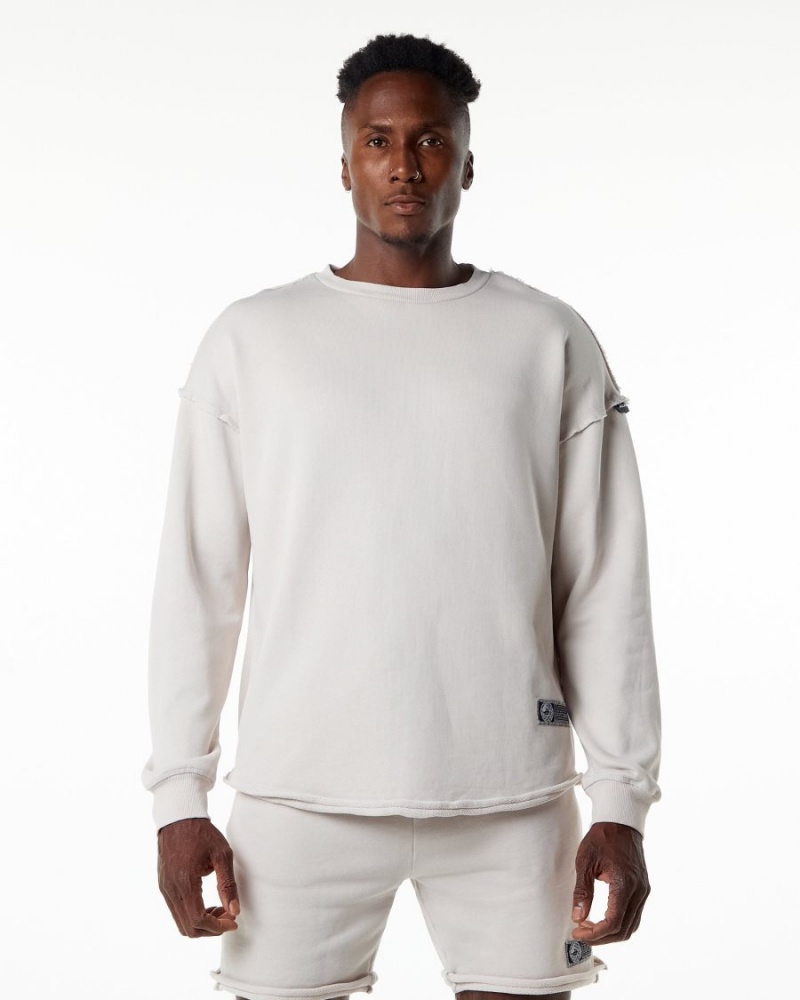 Vestes Alphalete Very Terry Pullover Moonstone Homme | CXC-57854059