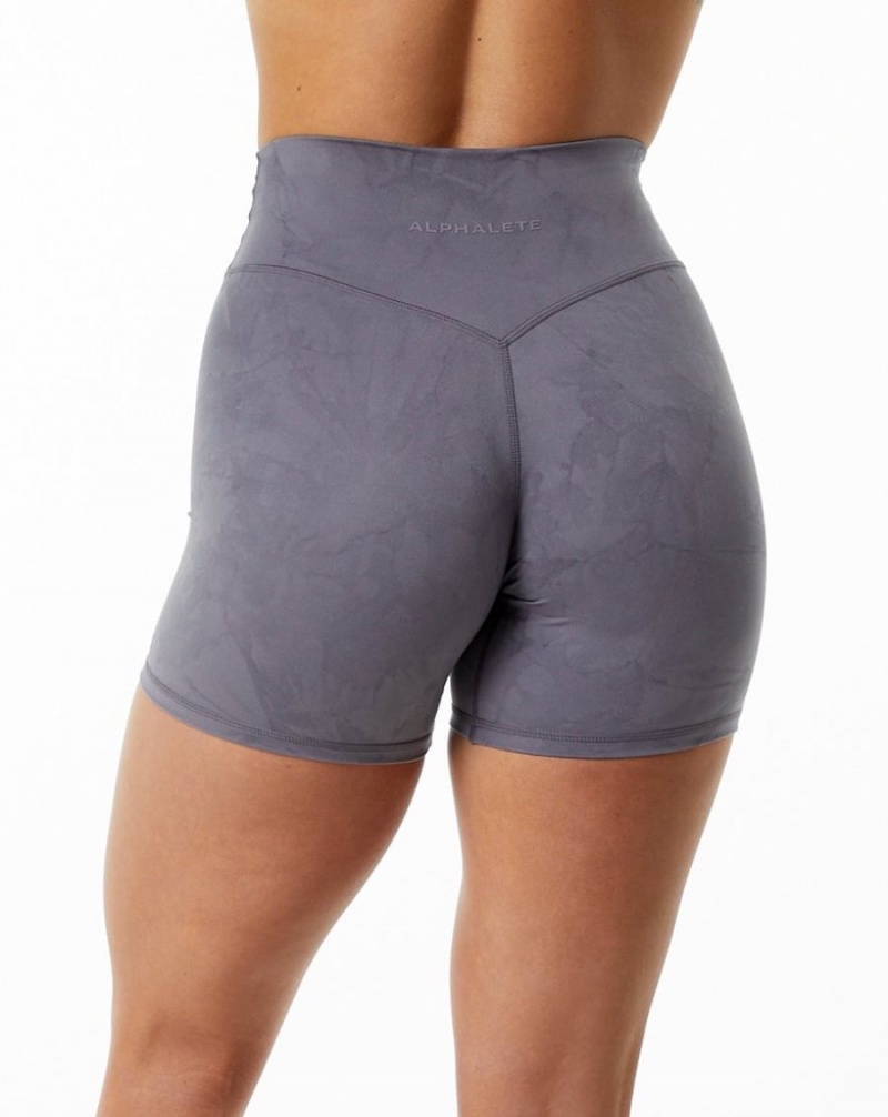 Short Alphalete Alphalux Wonder Corta 6" Misty Lilac Femme | SWS-05674263