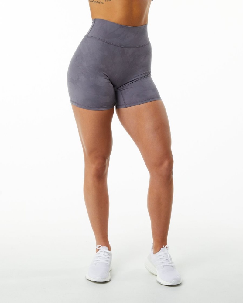 Short Alphalete Alphalux Wonder Corta 6" Misty Lilac Femme | SWS-05674263